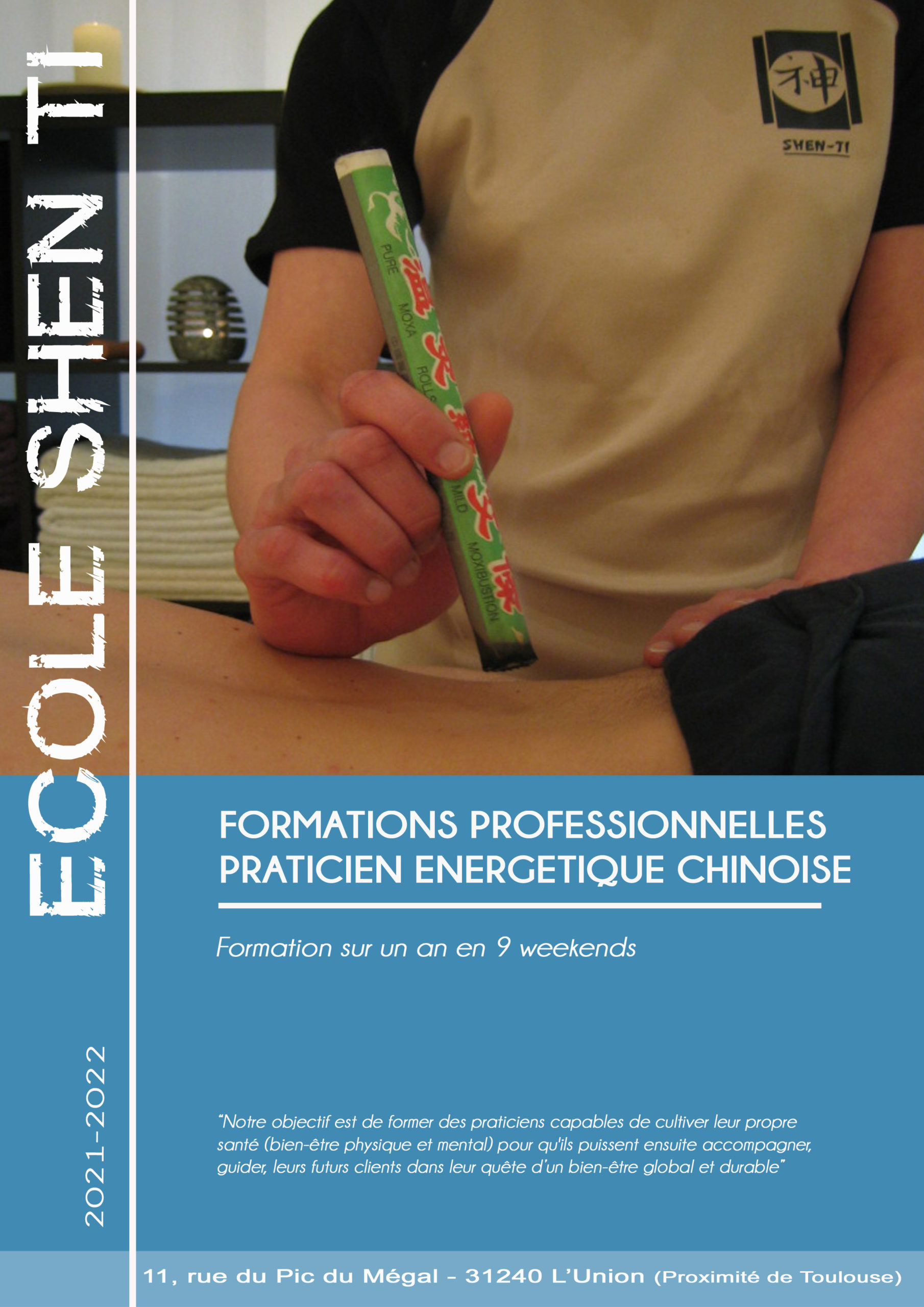 médecine chinoise formation toulouse tui na qi gong do in digipression ventouses moxibustion auriculothérapie